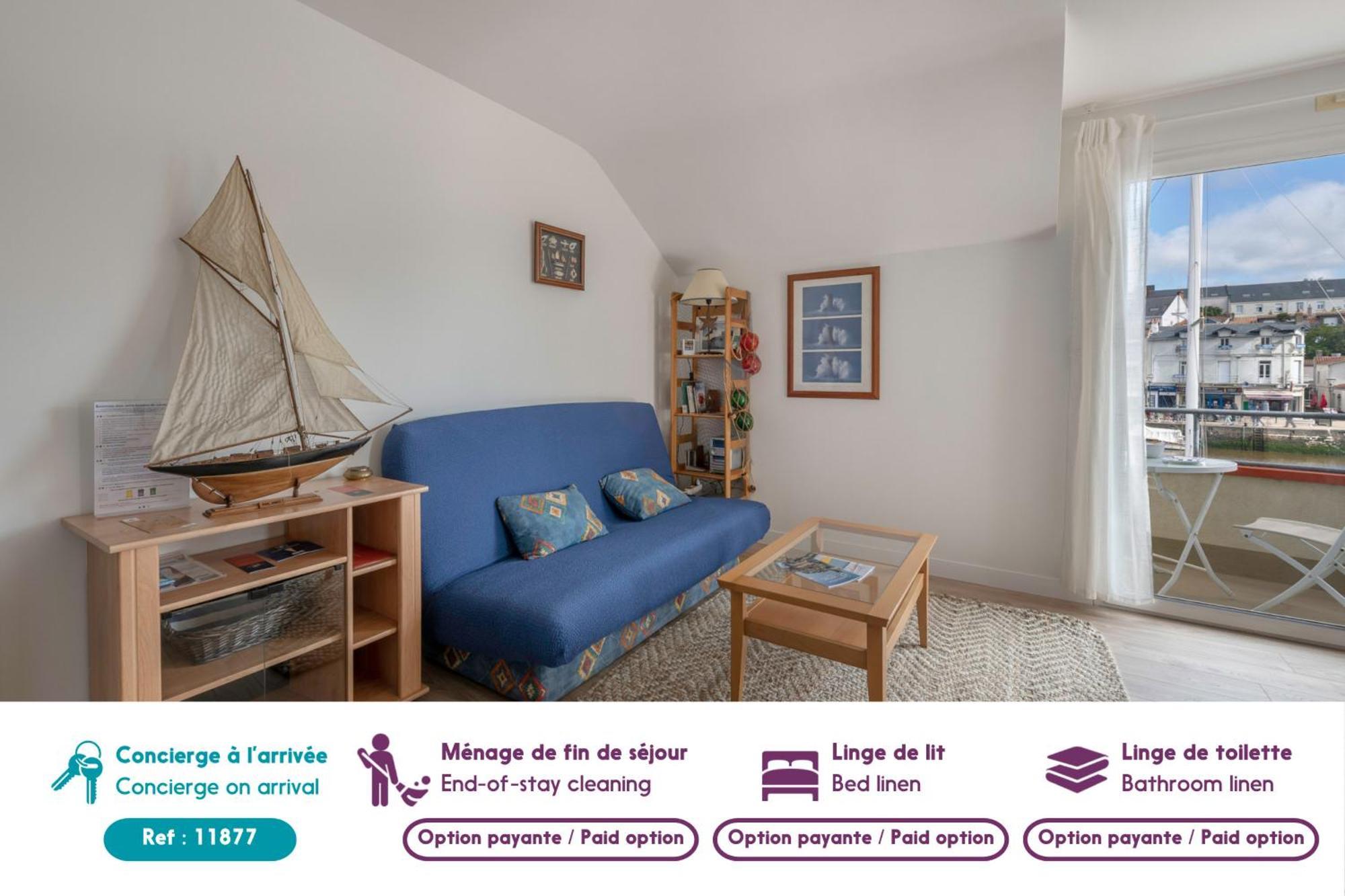 Sur Le Quai De Pornic, Appartement Pour 4 Exterior foto